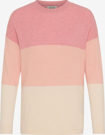 Oxmo Strickpullover ' OXIMANNY LS ' in Weiß: Vorderseite