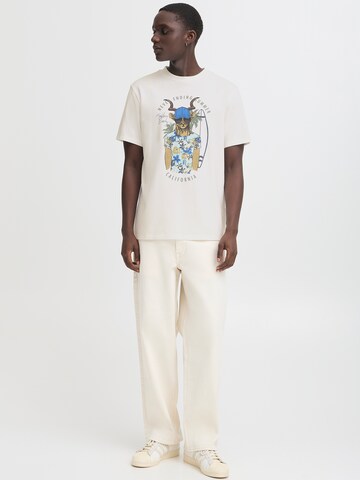 BLEND - Camiseta 'BHJERRON' en blanco
