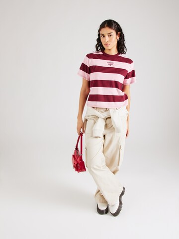 Tommy Jeans T-Shirt 'ESS' in Lila