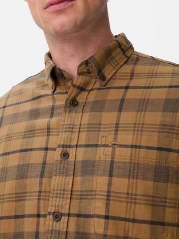 CAMEL ACTIVE Regular fit Button Up Shirt in Brown
