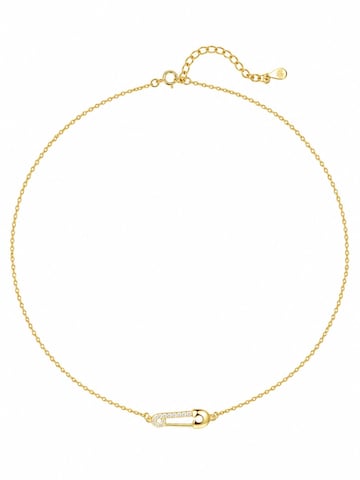 Hey Happiness Ketting 'Safety Pin Pendant' in Goud