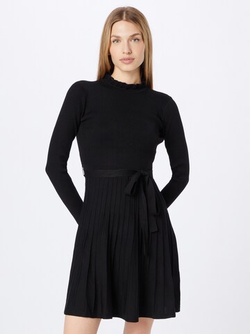 Lindex Knitted dress 'Linnea' in Black: front