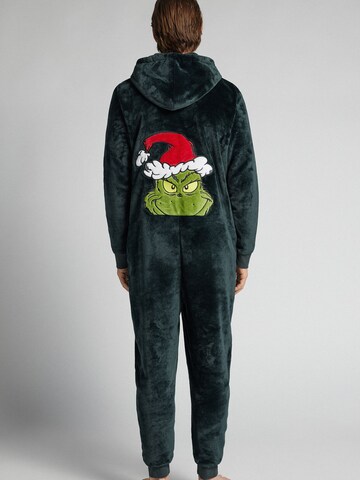 INTIMISSIMI Long Pajamas 'The Grinch Dr Seuss' in Green