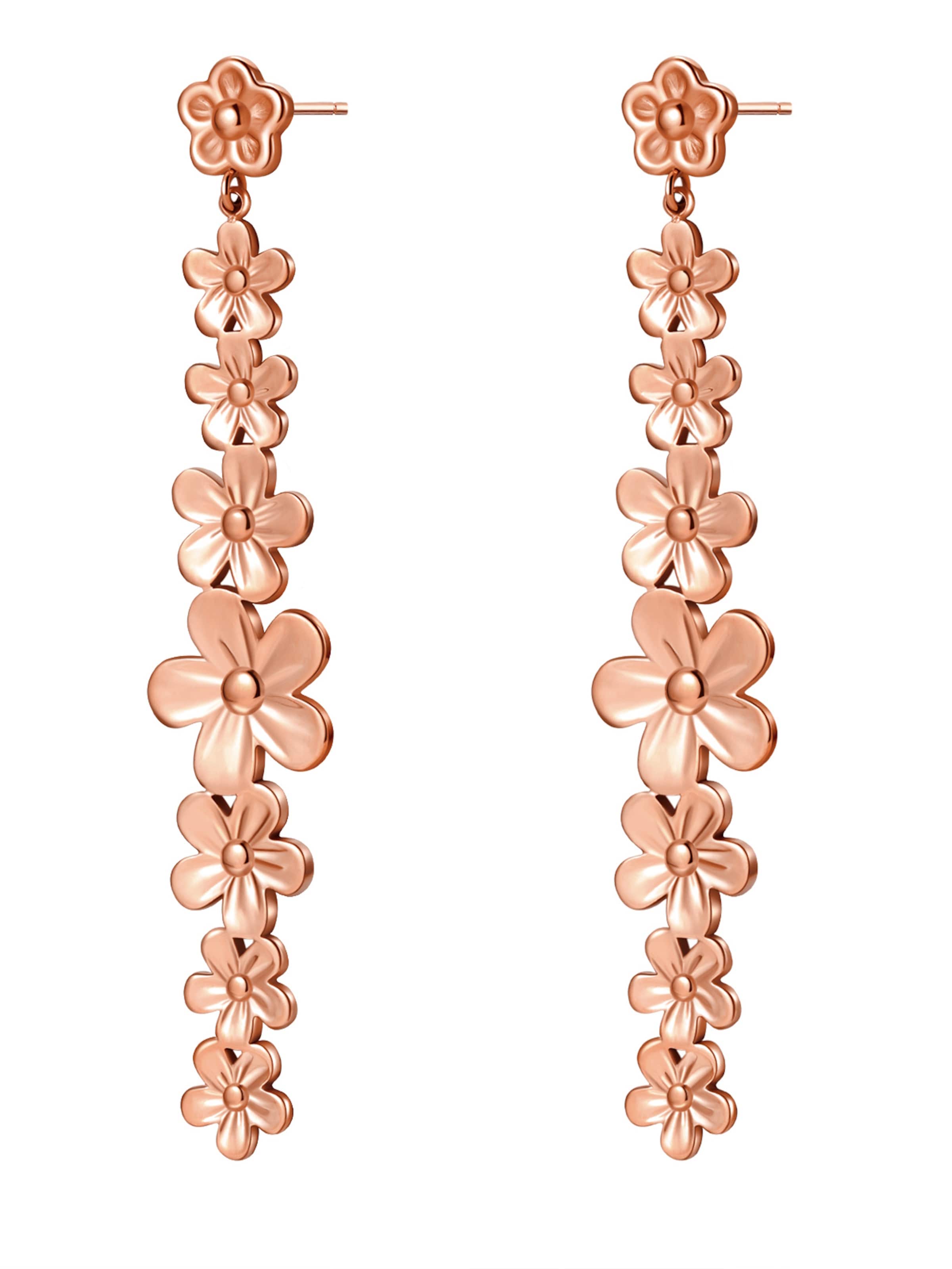 Boucles d'oreilles 'Daisy Cascade' Hey Happiness en or