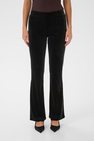 Kaffe Flared Leggings 'KAkelly' in Black