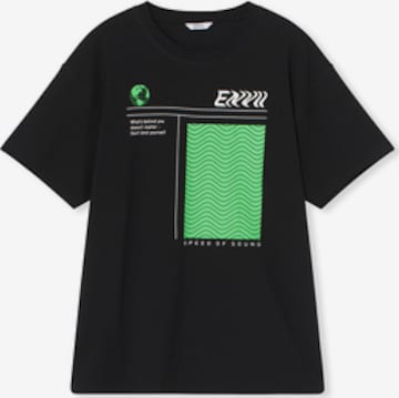 Envii T-shirt i svart: framsida