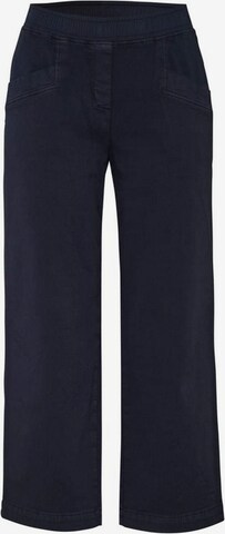 TONI Bootcut Bandplooibroek 'Sue' in Blauw: voorkant