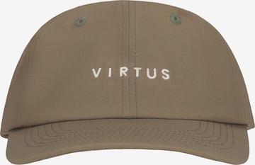 Virtus Kappe 'Borden' in Braun: Vorderseite