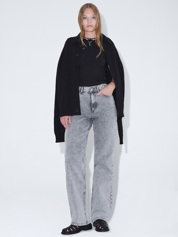 Dr. Denim Regular Jeans 'Echo High Straight' in Grey