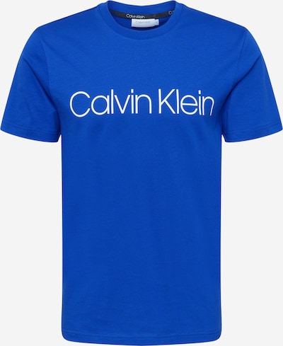 Tricou Calvin Klein pe albastru regal / alb, Vizualizare produs