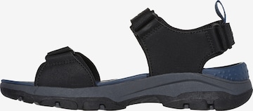 SKECHERS Sandals in Black: front