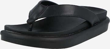 Flip-flops 'Taylor' de la Gina Tricot pe negru: față