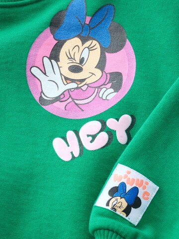 Next Bluzka sportowa 'Minnie Mouse' w kolorze zielony
