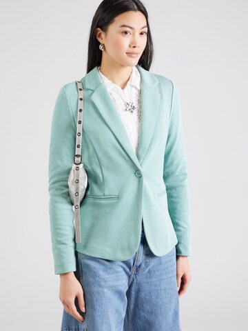 ICHI Blazer in Green: front