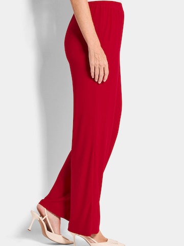 Loosefit Pantalon Goldner en rouge