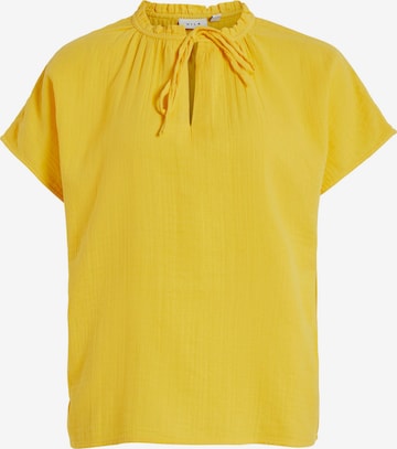 Camicia da donna 'Lania' di VILA in giallo: frontale