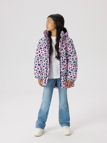 NAME IT Jacke 'NKFMaxi' in Pink: Vorderseite