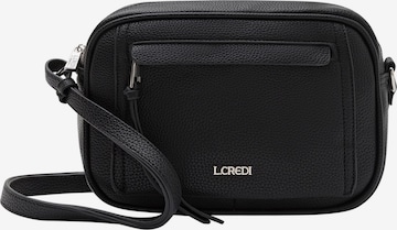 L.CREDI Umhängetasche 'Ophelia' in Schwarz: Vorderseite