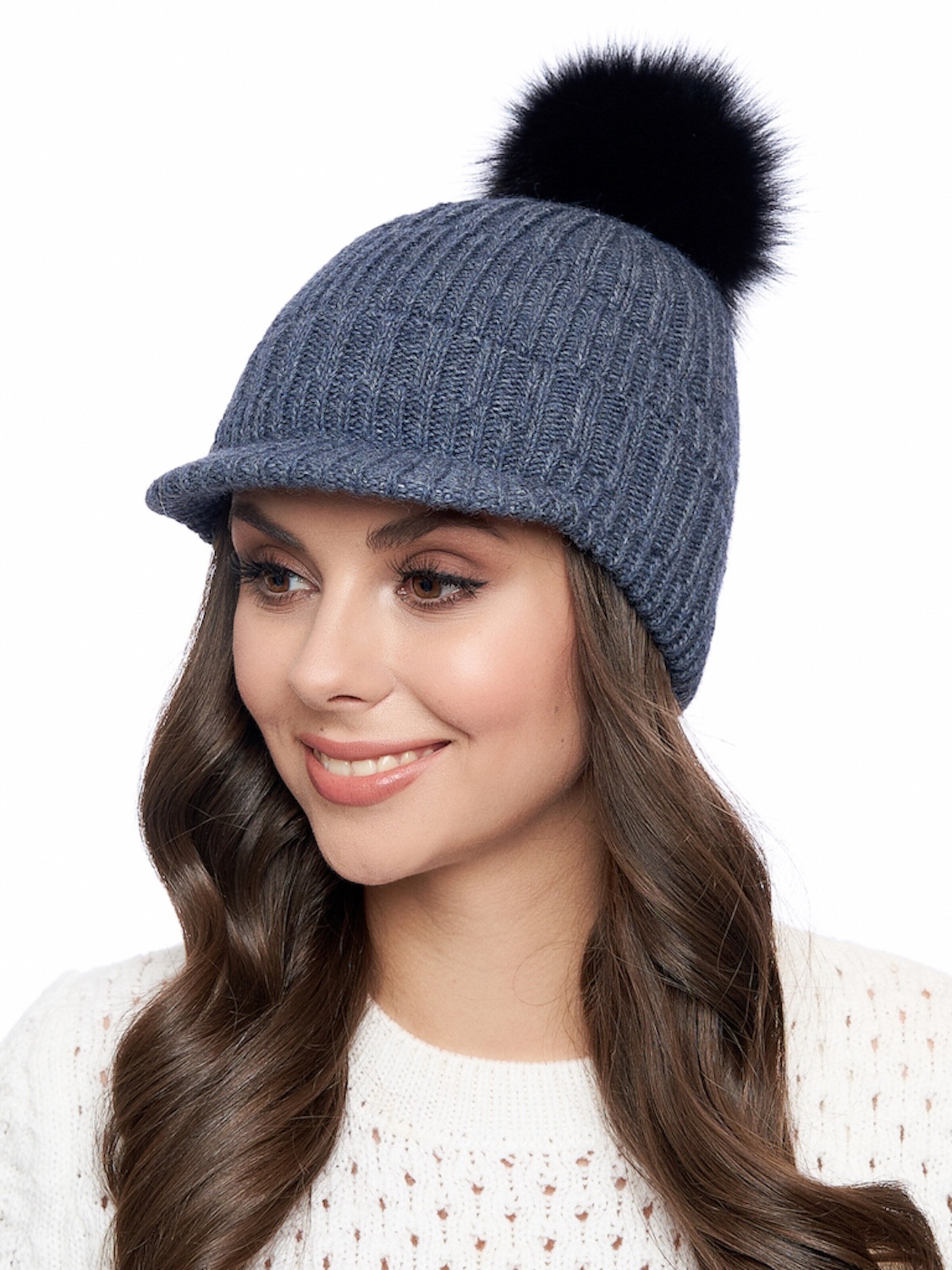 Bonnet Marhatter en bleu