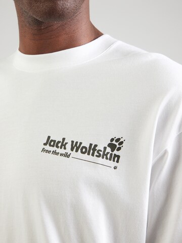 JACK WOLFSKIN Shirt 'CONFIDENT' in Wit