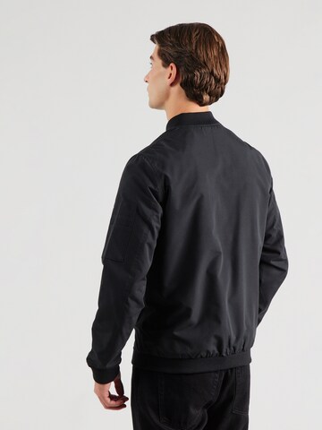 JACK & JONES Средняя посадка Демисезонная куртка 'JJERush' в Черный