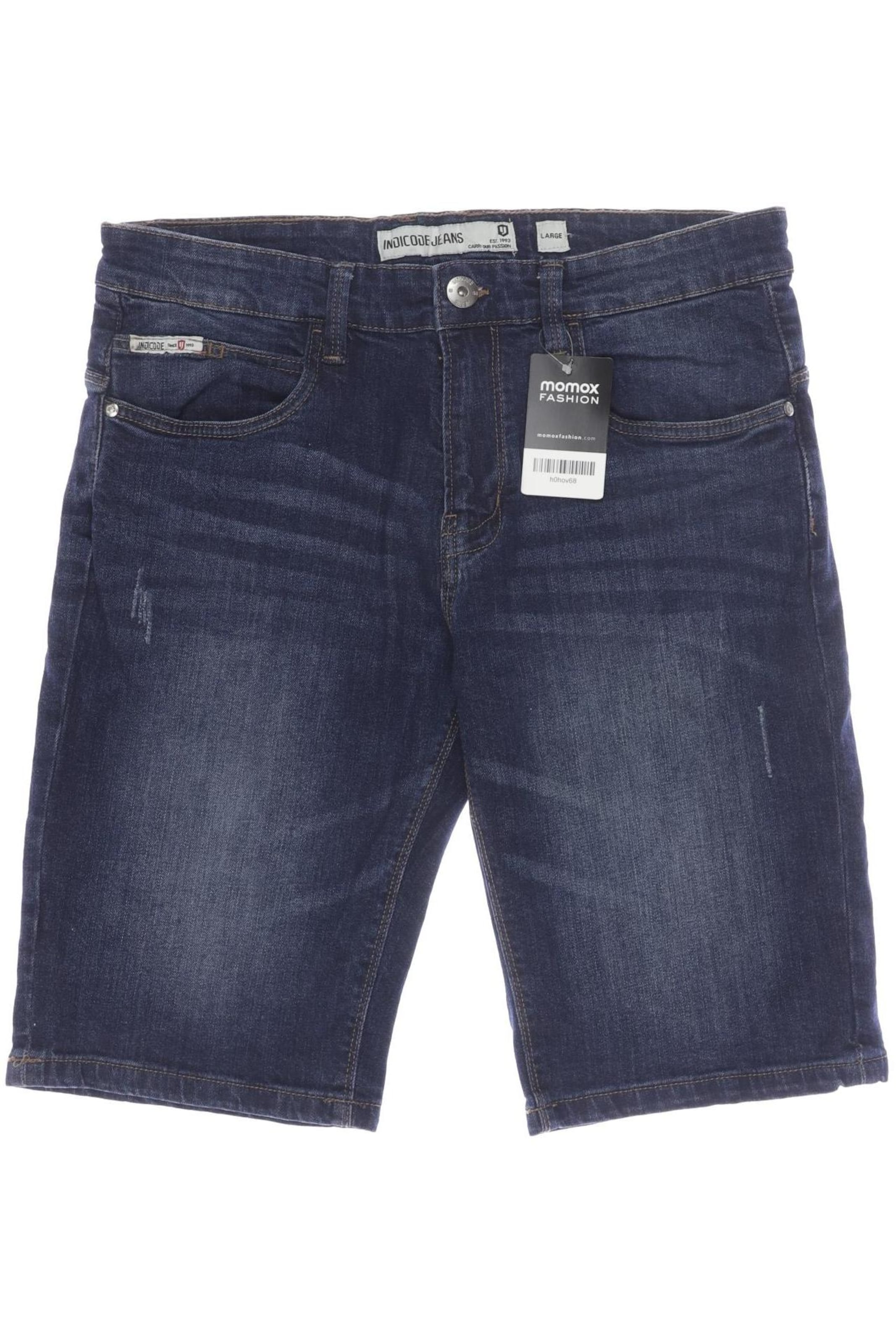 INDICODE JEANS Shorts in 34 in Blue: front