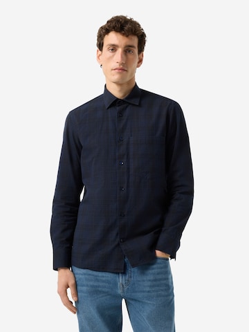 BOGNER Regular Fit Hemd 'Hardy' in Blau: Vorderseite