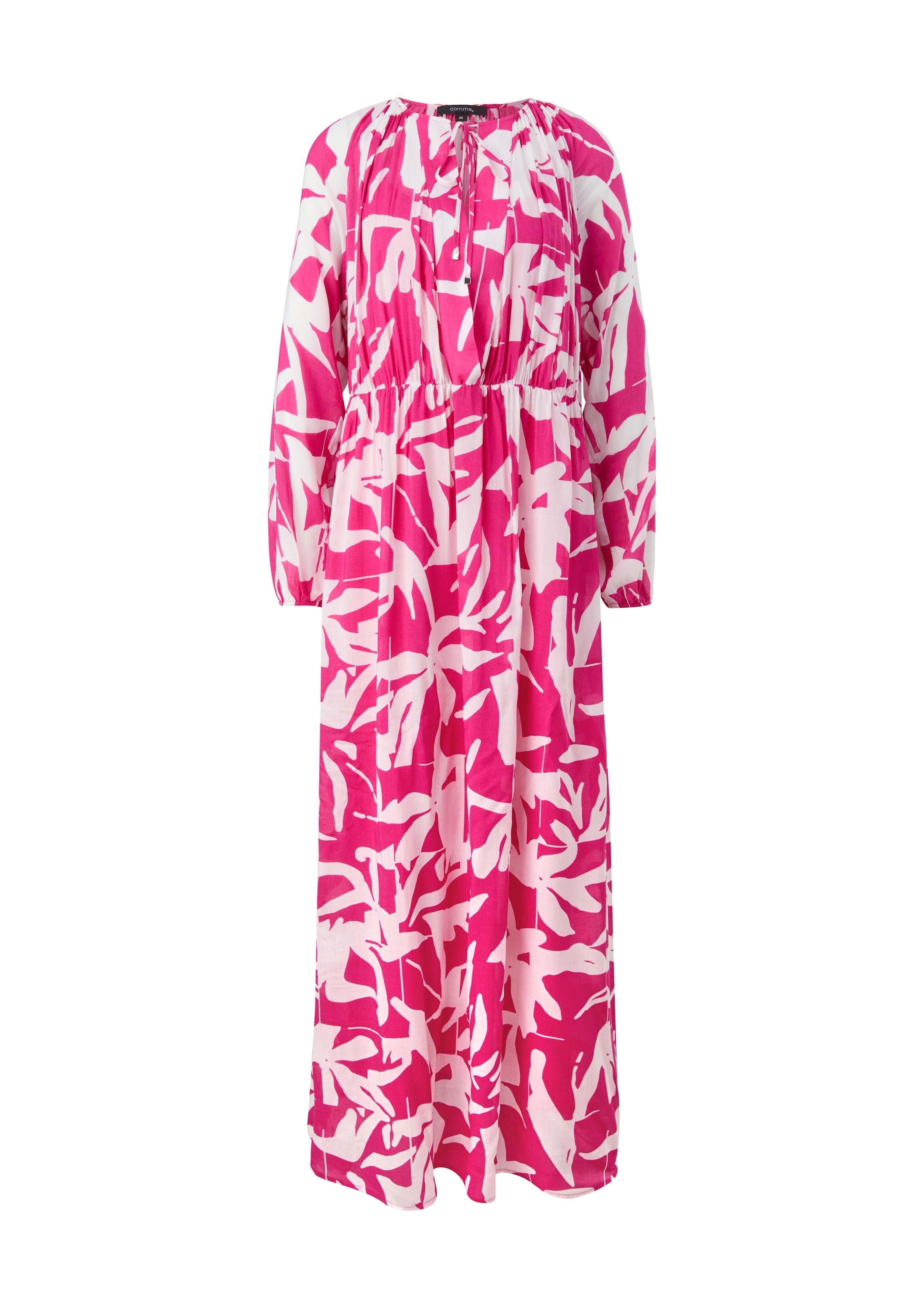 COMMA Jurk in Roze: voorkant