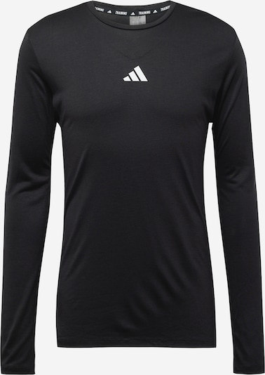 ADIDAS PERFORMANCE Performance shirt in Black / White, Item view