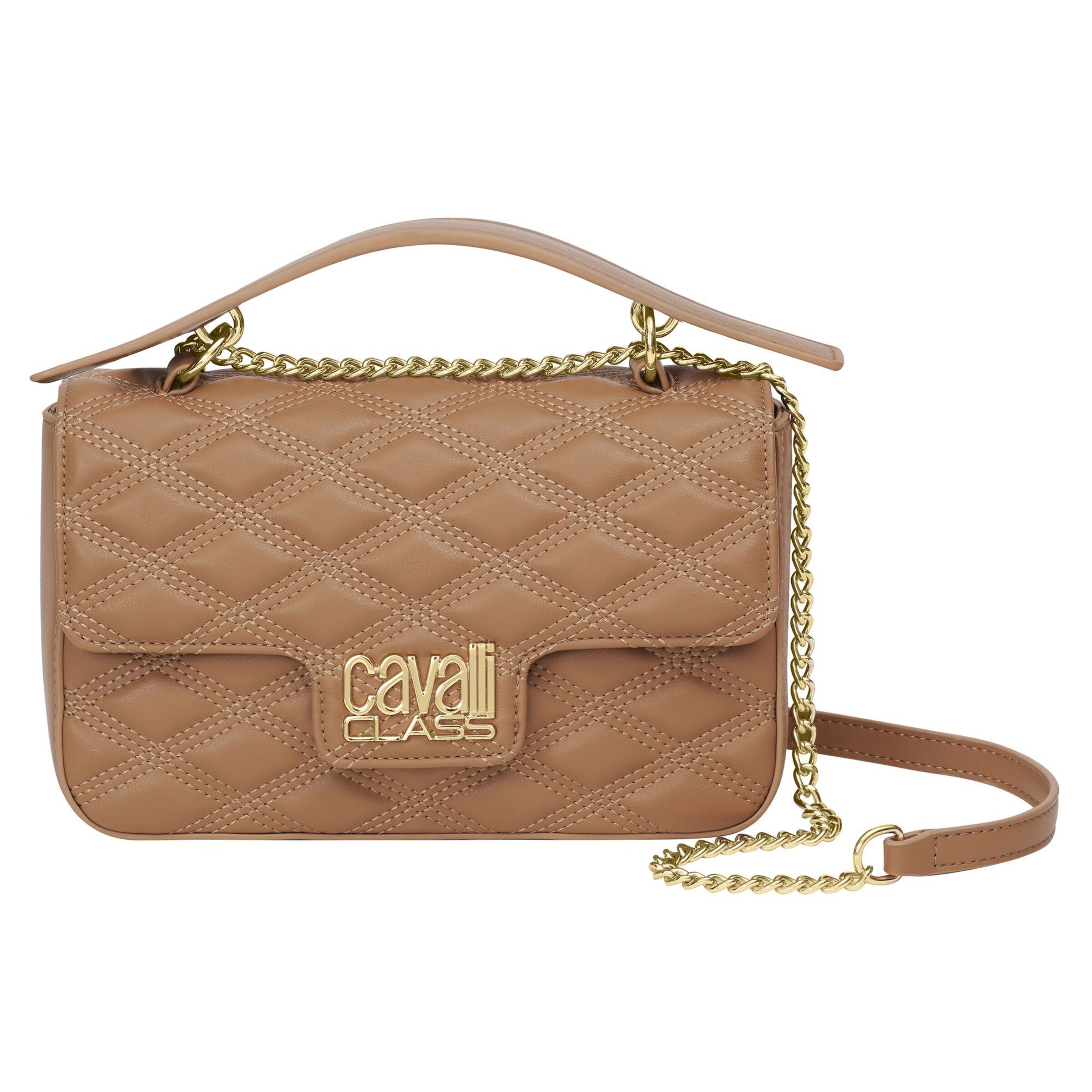 Cavalli Class Handbag 'Amanda' in Brown: front