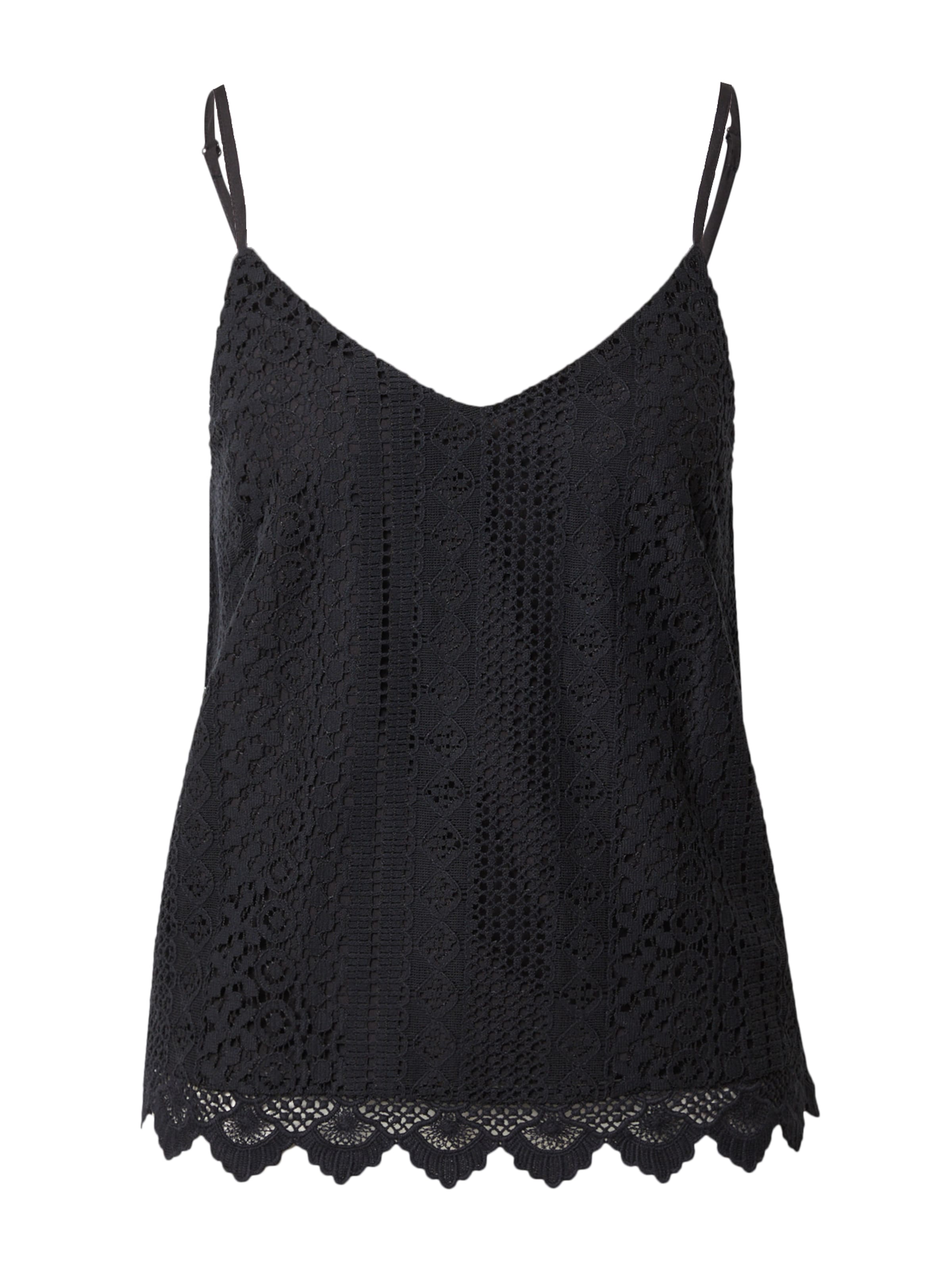 ABOUT YOU Toppi 'Tela' värissä musta: etupuoli