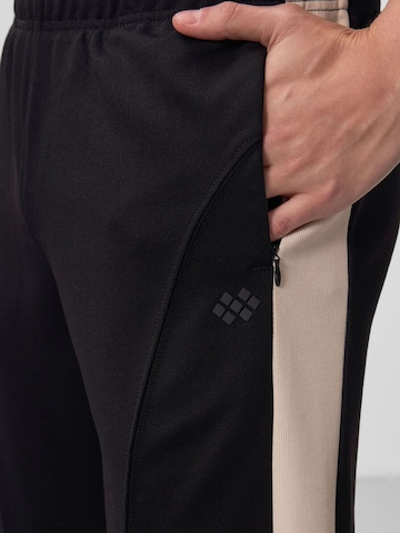 Wide Leg Pantalon Tommy Life en noir