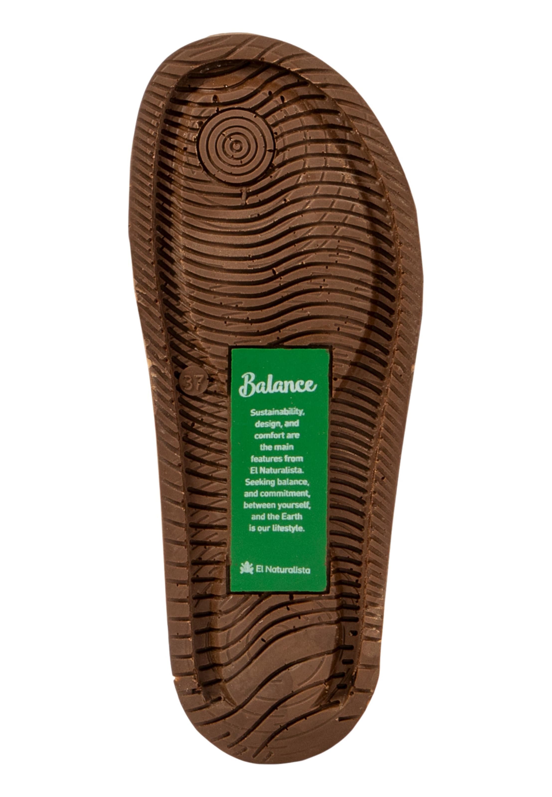 Sandales à lanières 'Balance' EL NATURALISTA en marron