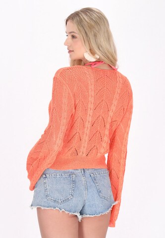 Pull-over IZIA en orange