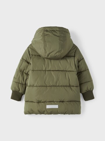 NAME IT Winter Jacket 'Muso' in Green