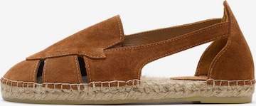 Derimod Sandale in Braun: Vorderseite