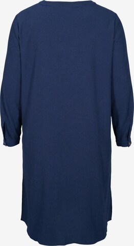 Robe-chemise Zizzi en bleu