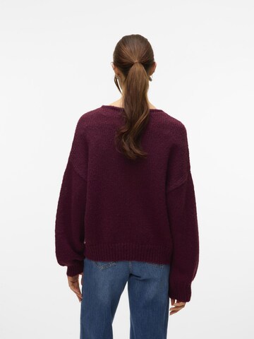 VERO MODA Pullover 'VMLollipop' i rød