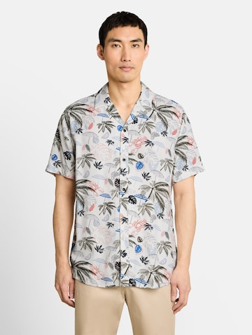 TOM TAILOR Regular Fit Hemd in Weiß: Vorderseite
