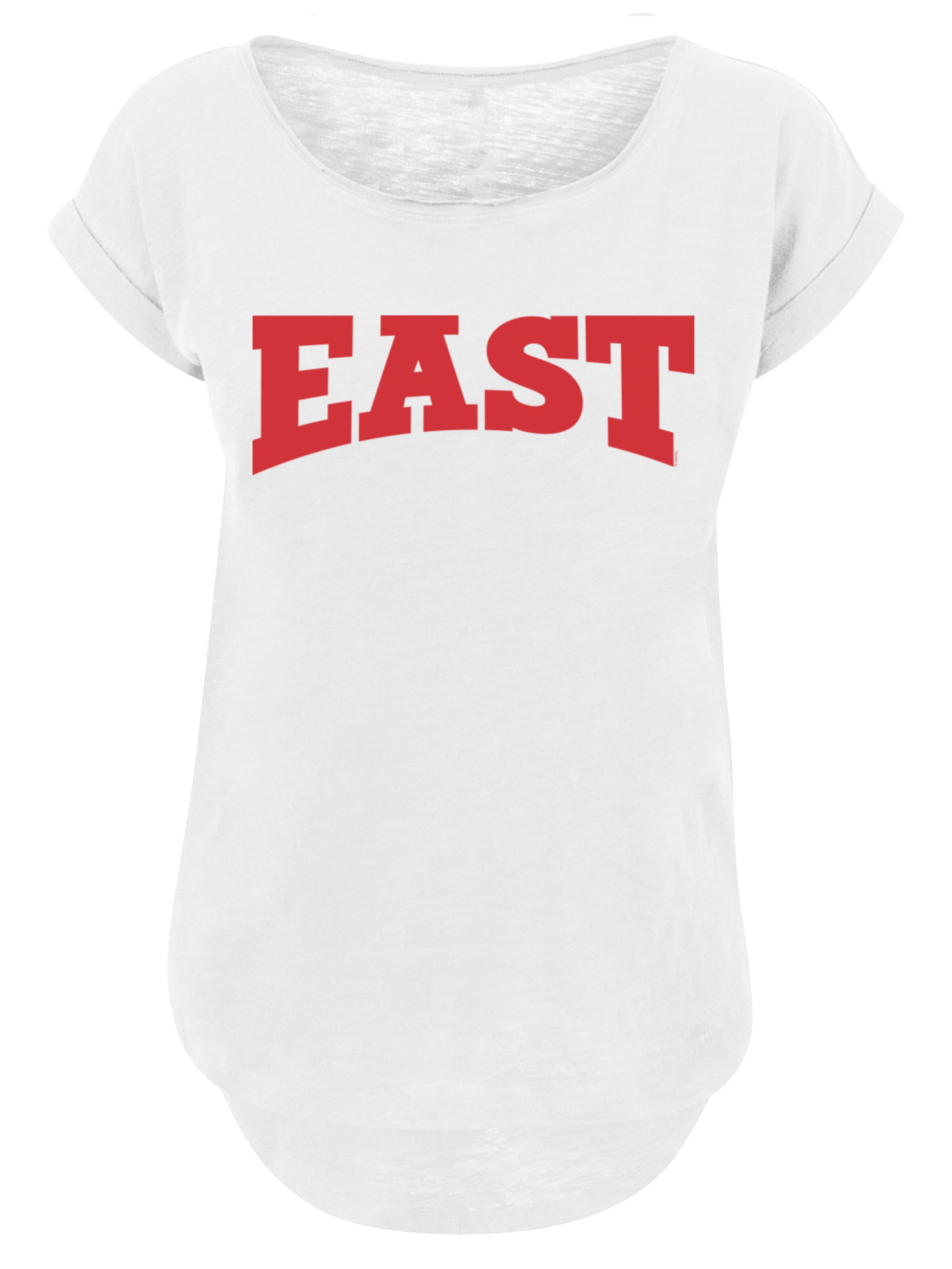 F4NT4STIC Shirt 'Disney High School Musical The Musical East' in Wit: voorkant