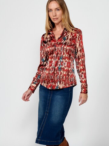 KOROSHI Blouse in Red