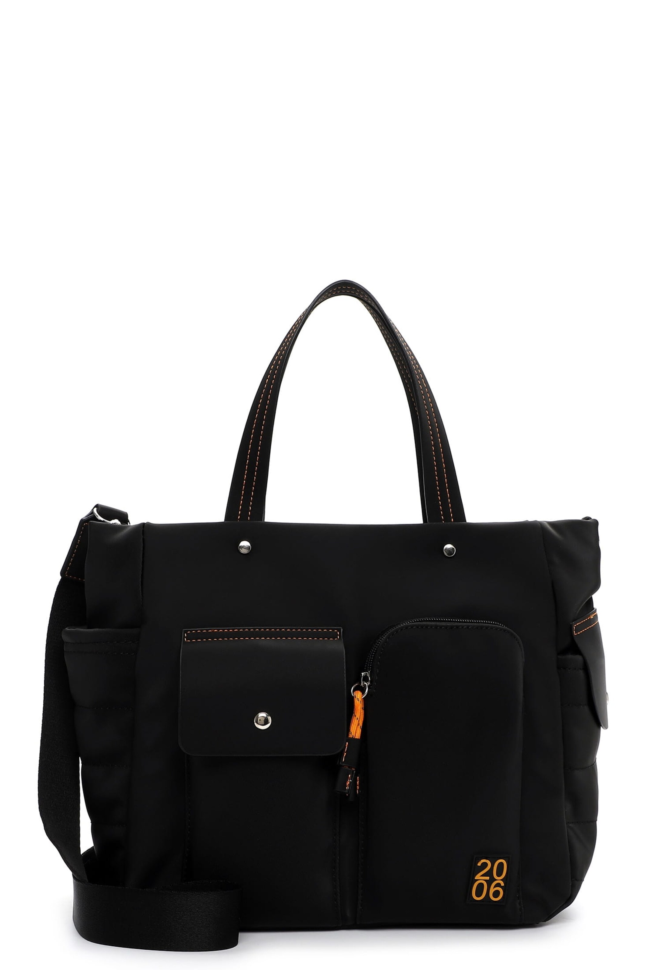 Emily & Noah Shopper ' E&N Joeline ' in Schwarz: Vorderseite
