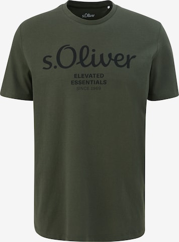 s.Oliver Shirt in Grün: Vorderseite