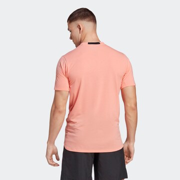 ADIDAS SPORTSWEAR Functioneel shirt 'Designed for Training' in Oranje