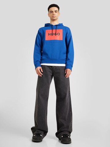HUGO Sweatshirt 'Duratschi' in Blue