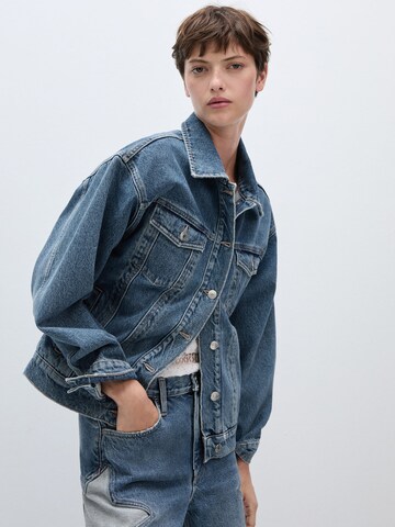 Veste mi-saison 'ASHLEY' MANGO en bleu : devant