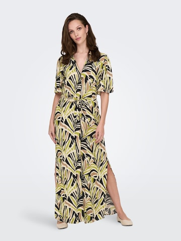 JDY Shirt Dress 'JDYNILE' in Beige: front