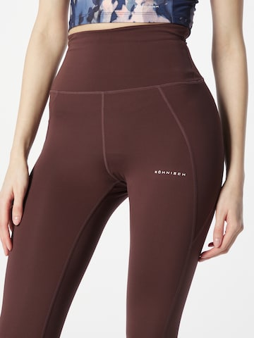 Röhnisch - Skinny Pantalón deportivo en marrón