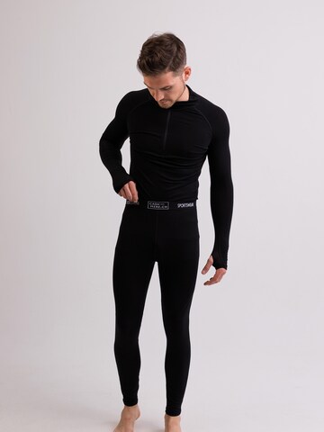 CASH-MERE.CH Skinny Toiminnalliset housut värissä musta