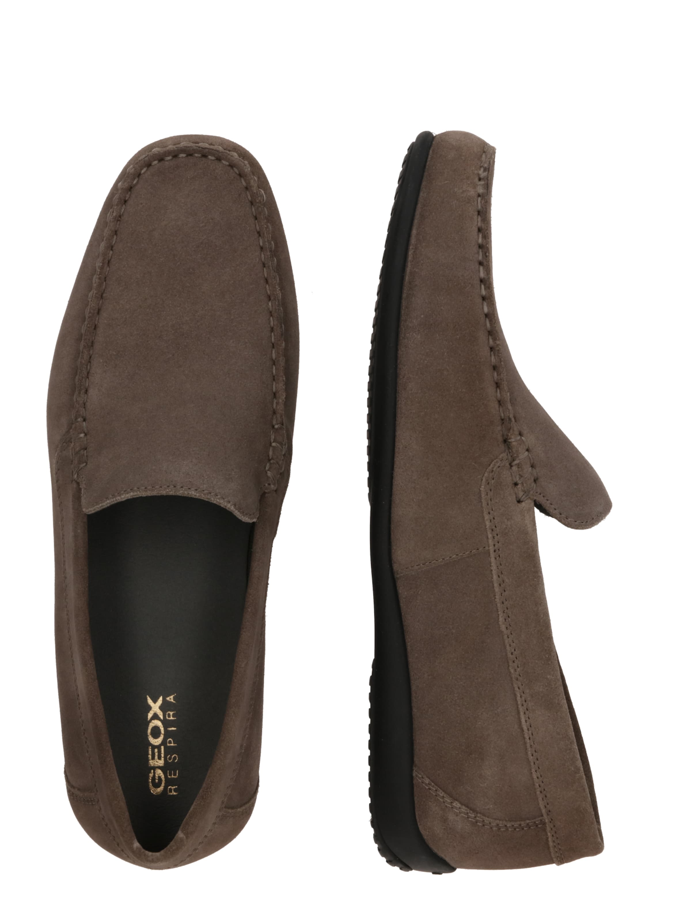 GEOX Moccasin 'Ascanio' in Grey